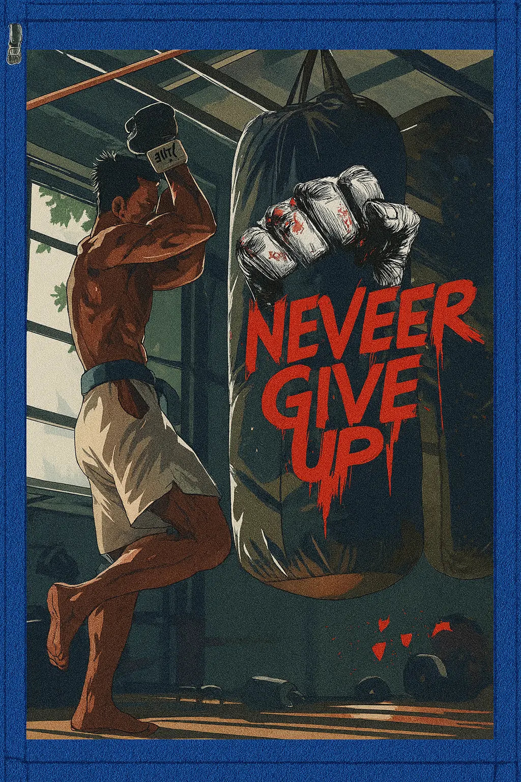 Never give up